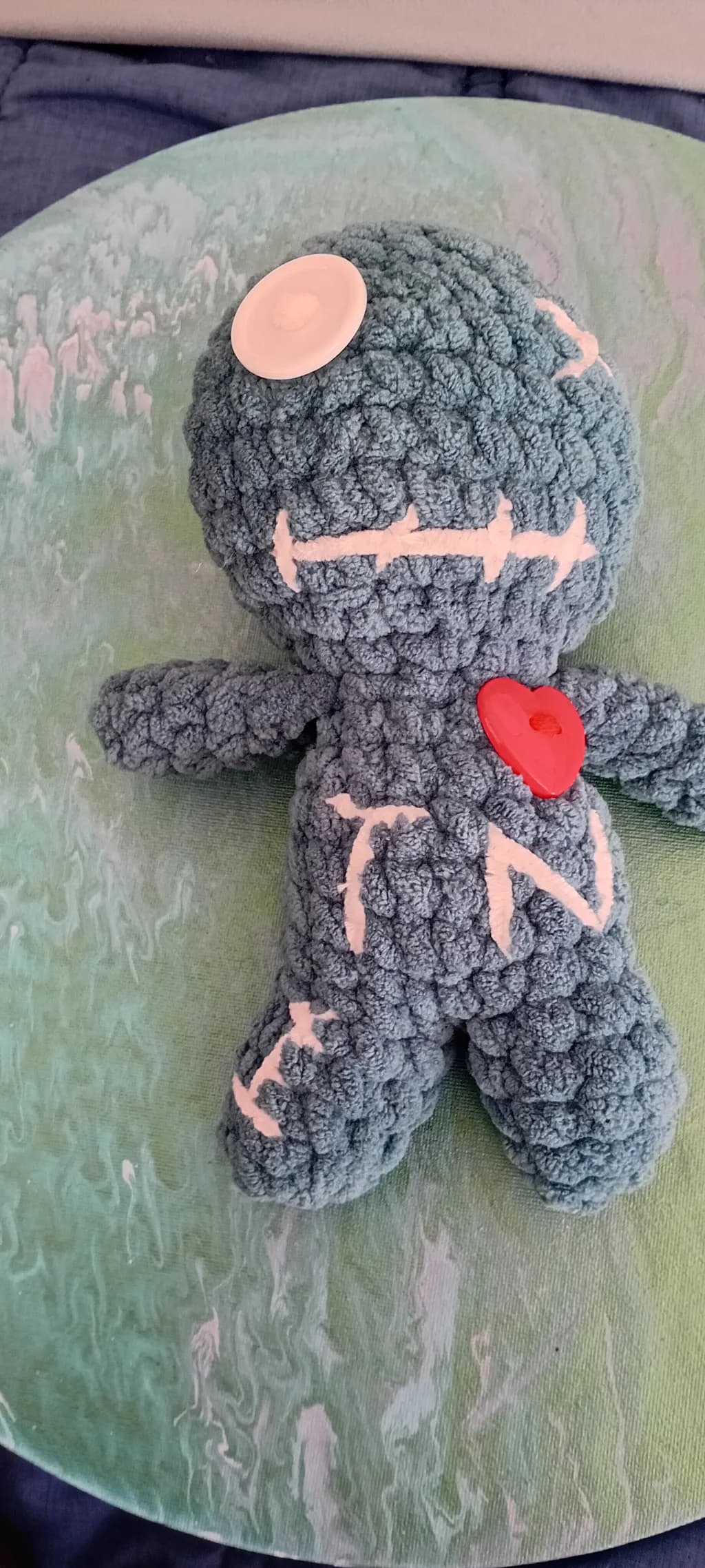 Patchwork Heart Doll