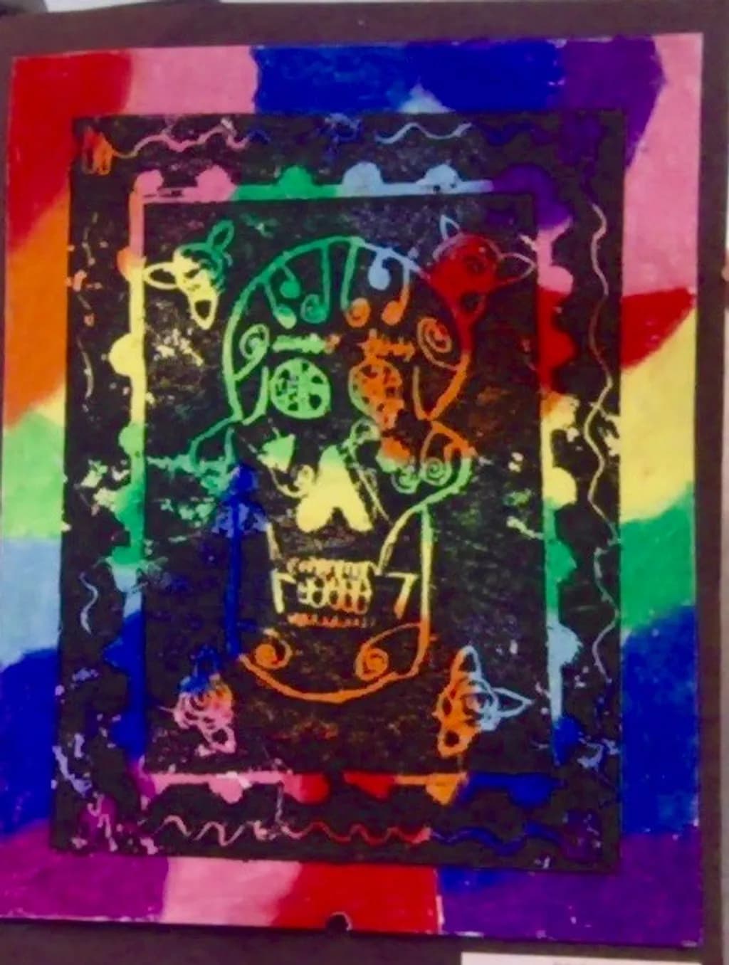 Jose Posada Inspired Foam Print