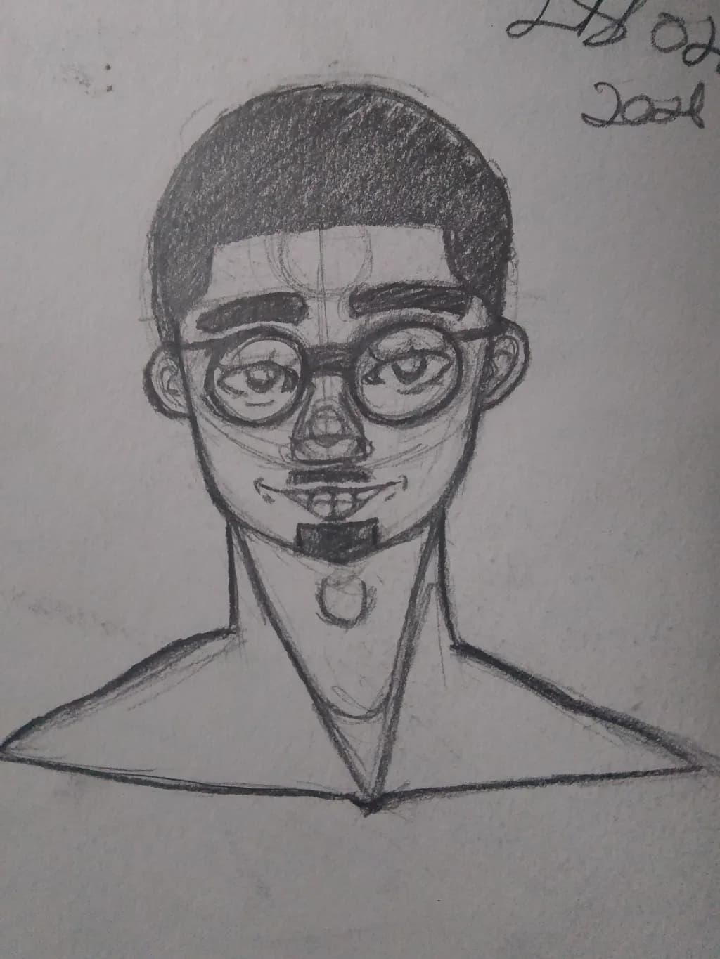 Glasses and Goatee