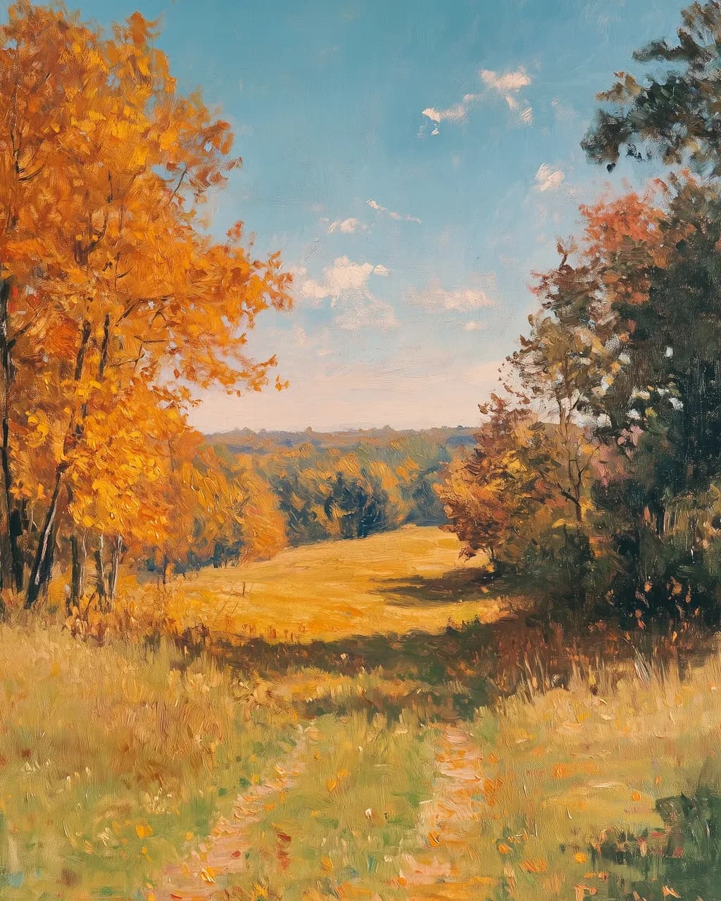 Golden Meadow Path
