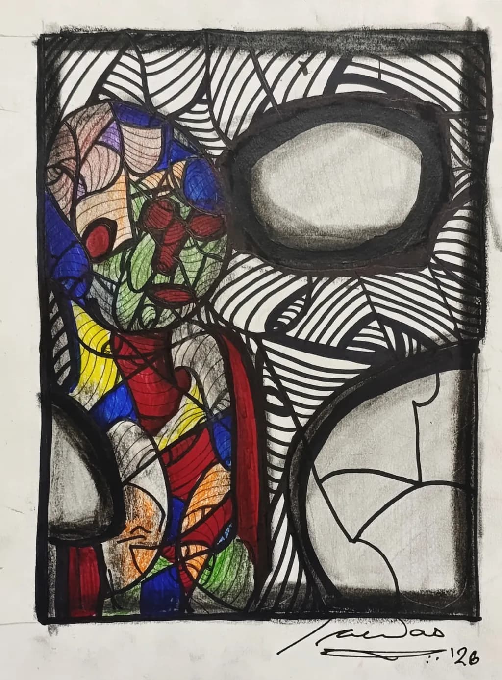 Cubist Reflection