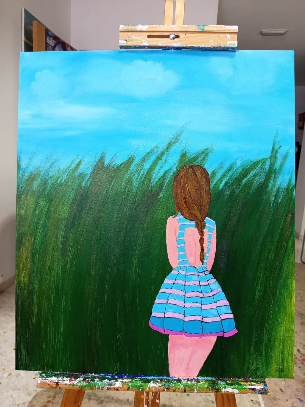 Girl in Field