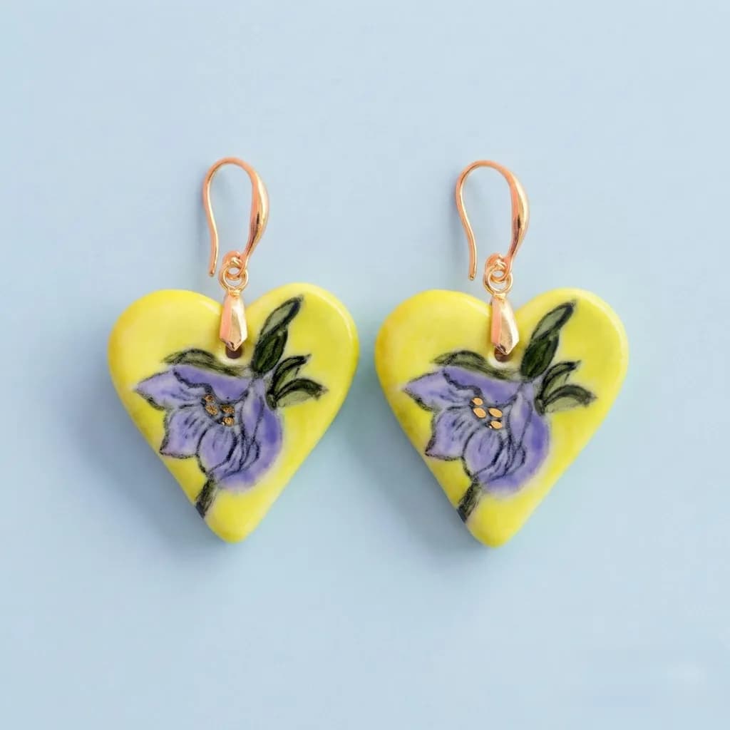 Yellow Heart Blossoms
