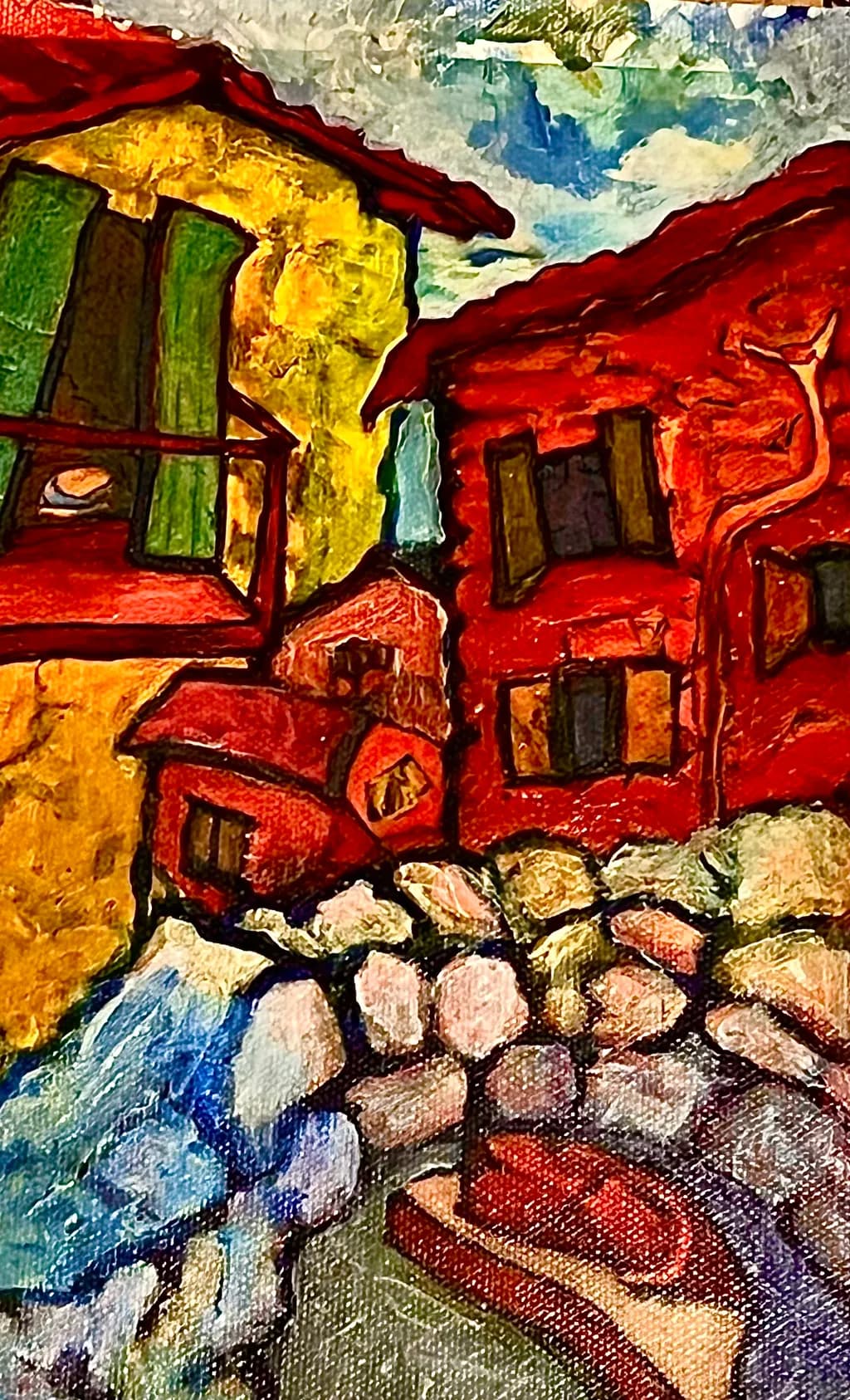 Rustic Stone Village