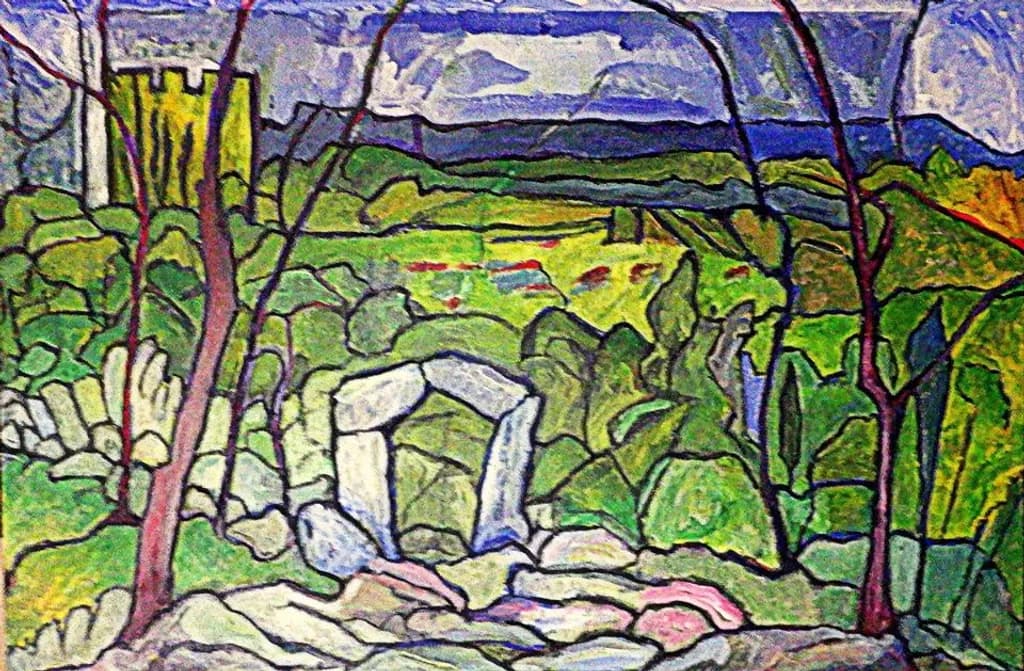 Stone Archway View