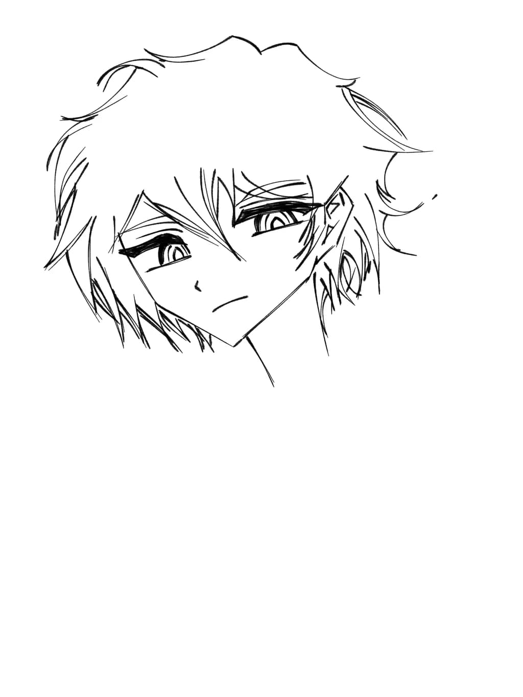 Pensive Gaze
