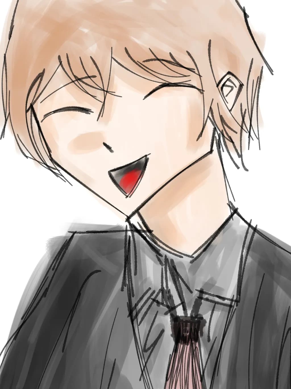 Blond Business Smile