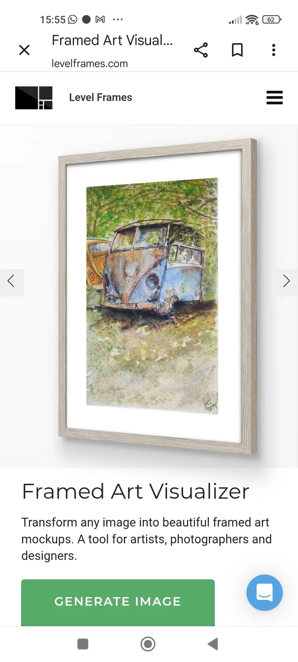 Rustic VW Memory