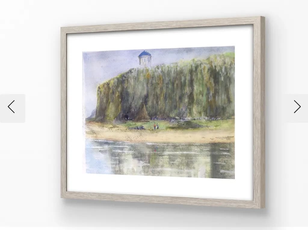 Cliffside Reflection