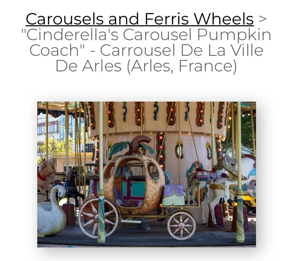 Cinderella's Pumpkin Coach