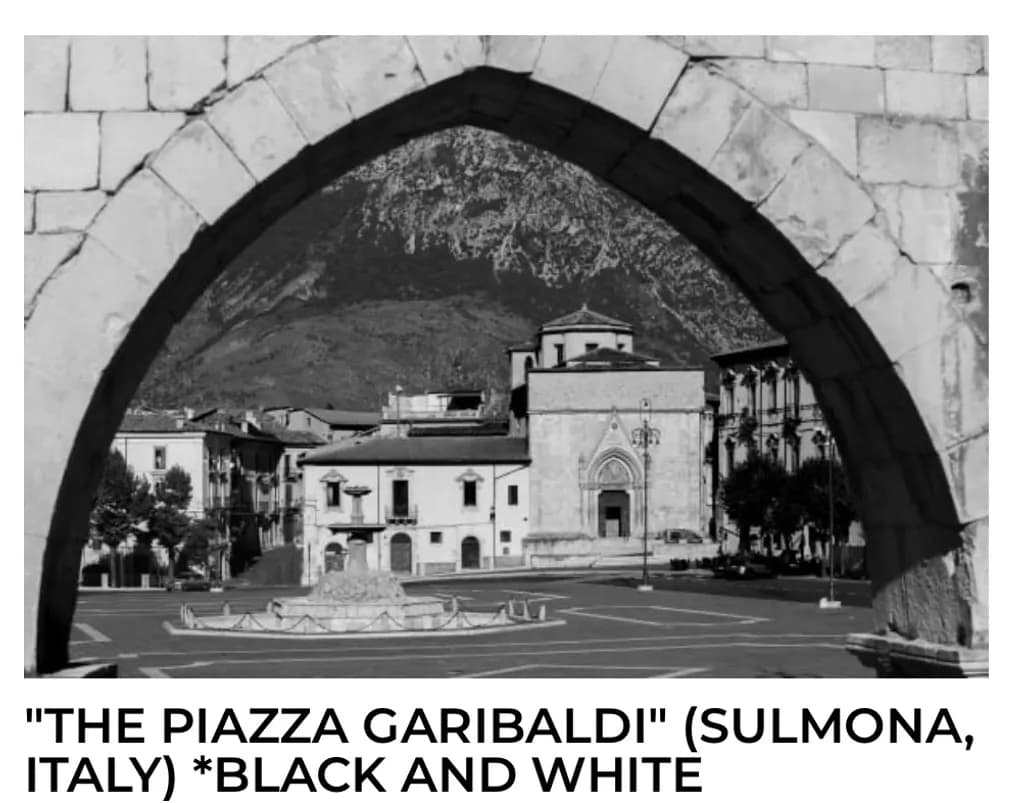 Piazza Garibaldi Sulmona