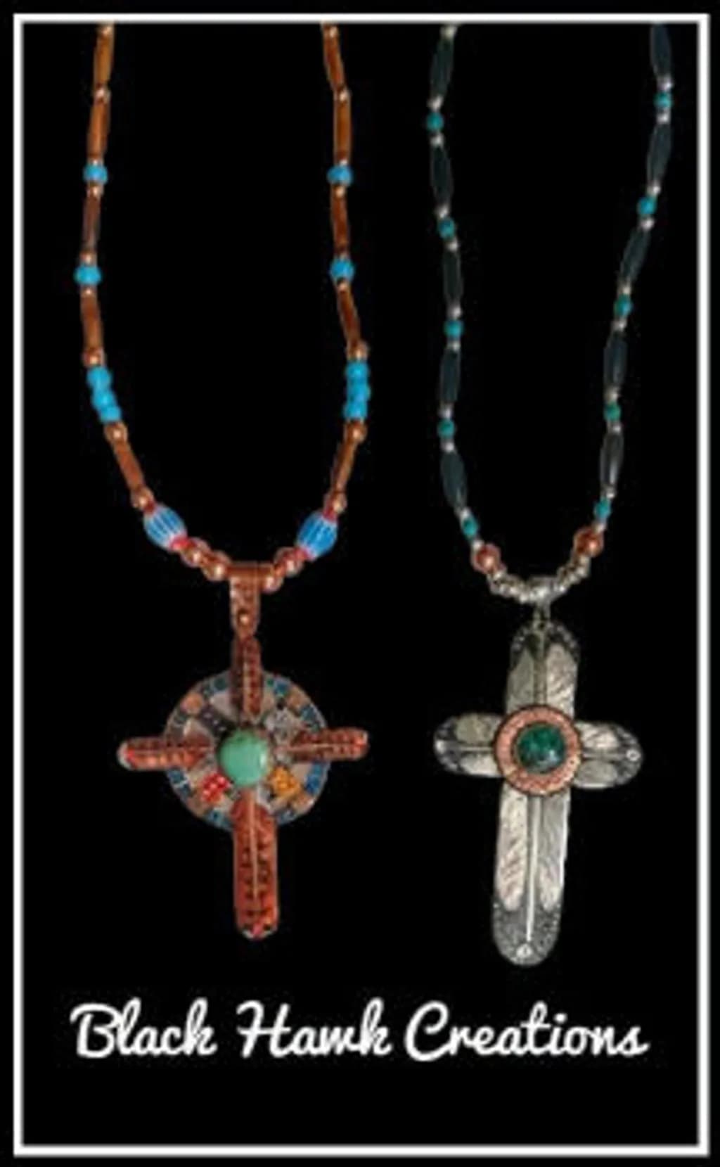 Turquoise Crosses