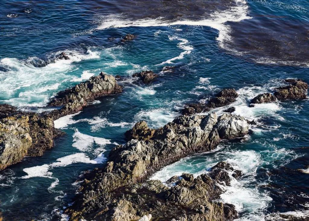Pacific Ocean Waves at Pebble Beach