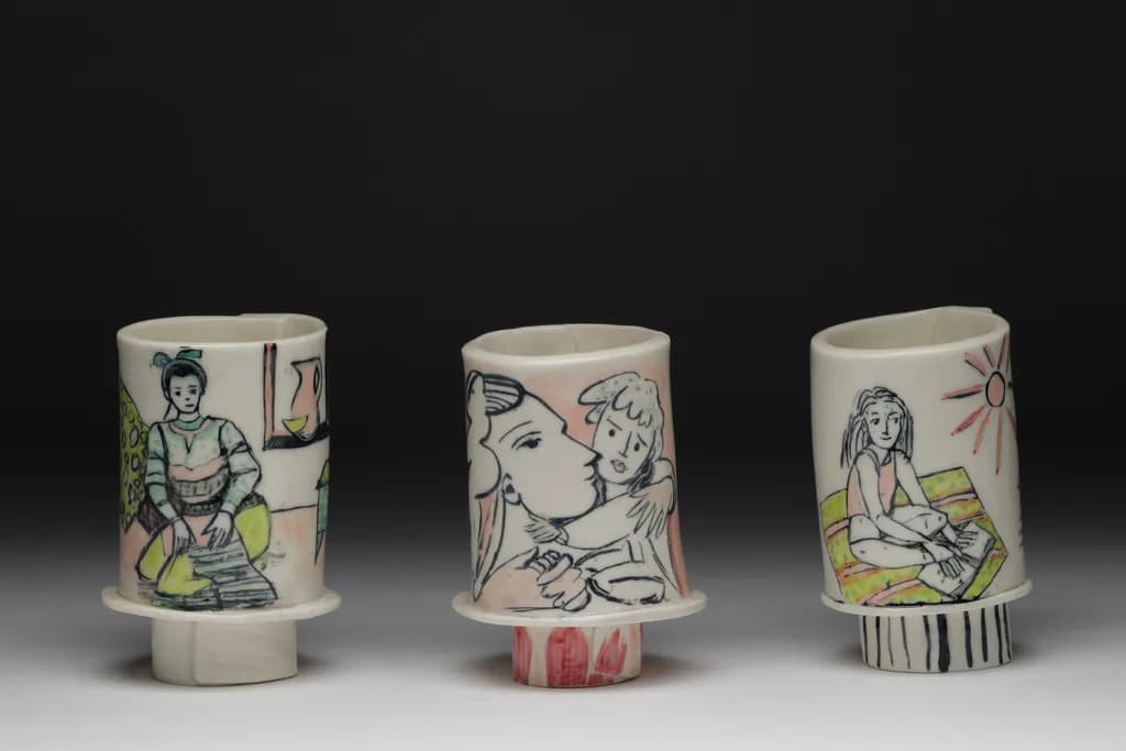 Three Rolled Vessels