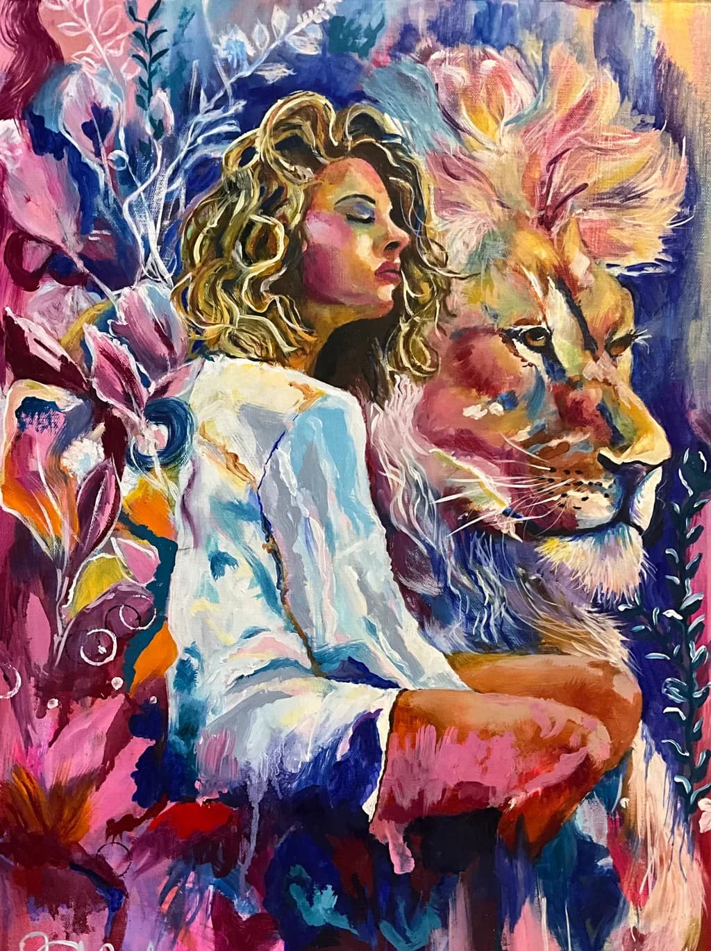 Lioness Embrace