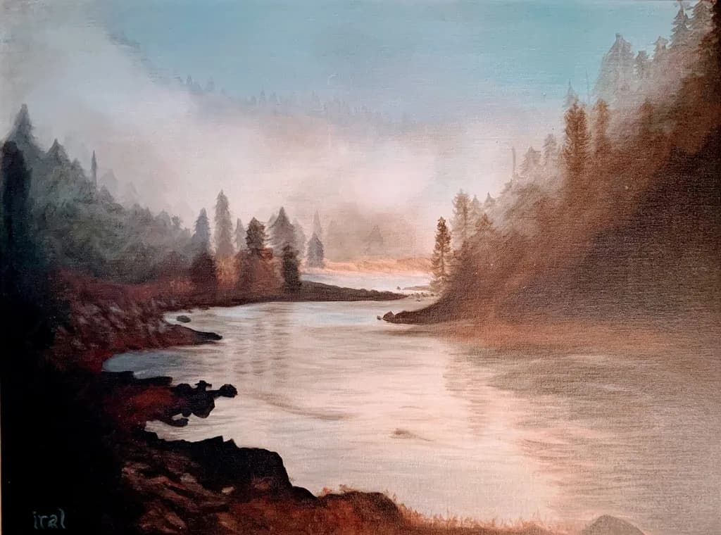 Misty Riverbend