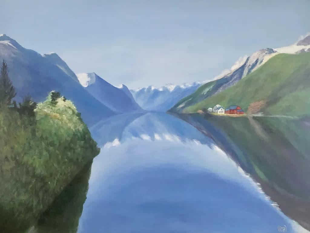 Fjord Reflection