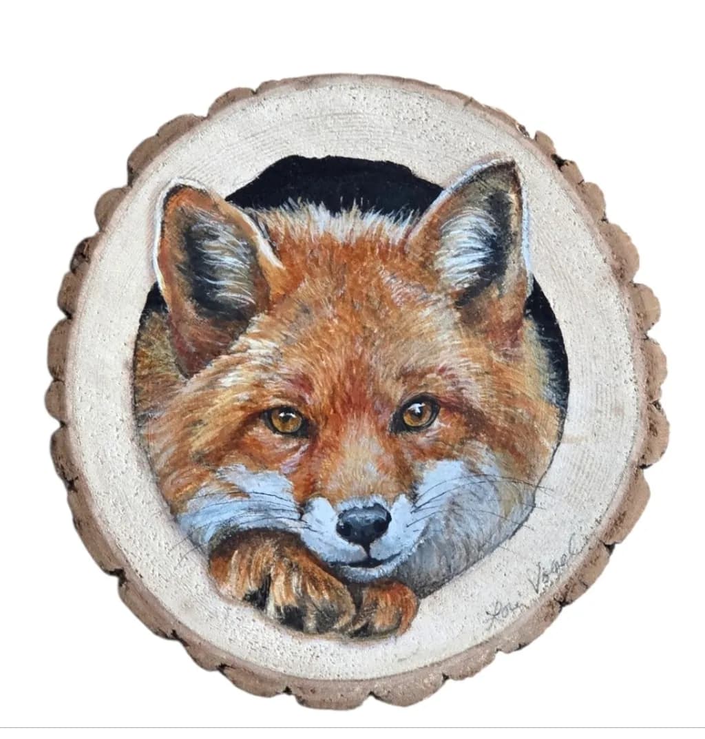 Woodland Fox Peekaboo