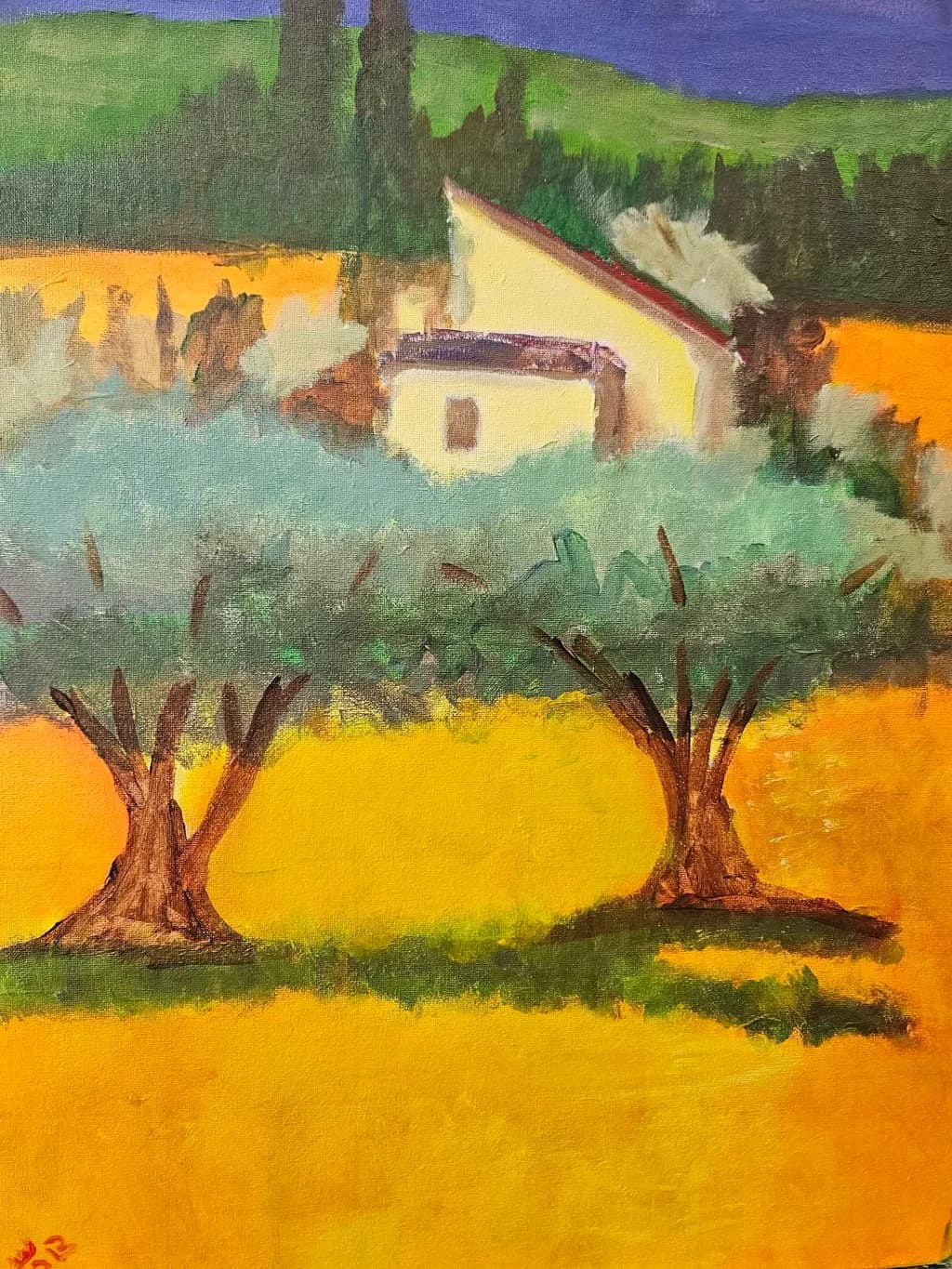 Sunlit Orchard