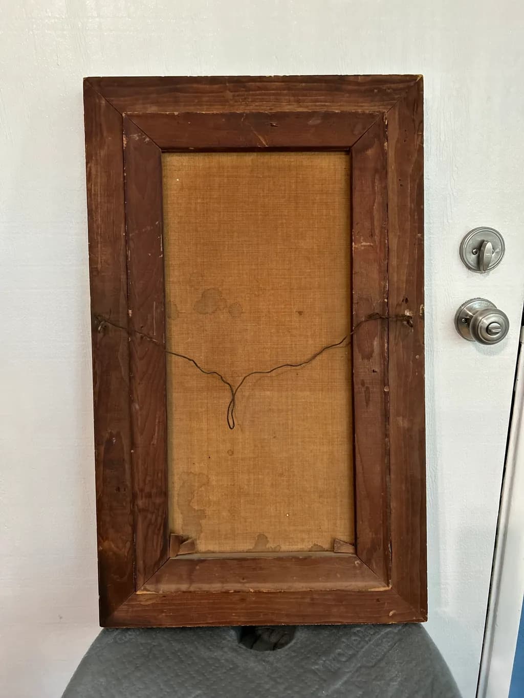 Rustic Frame Canvas Back