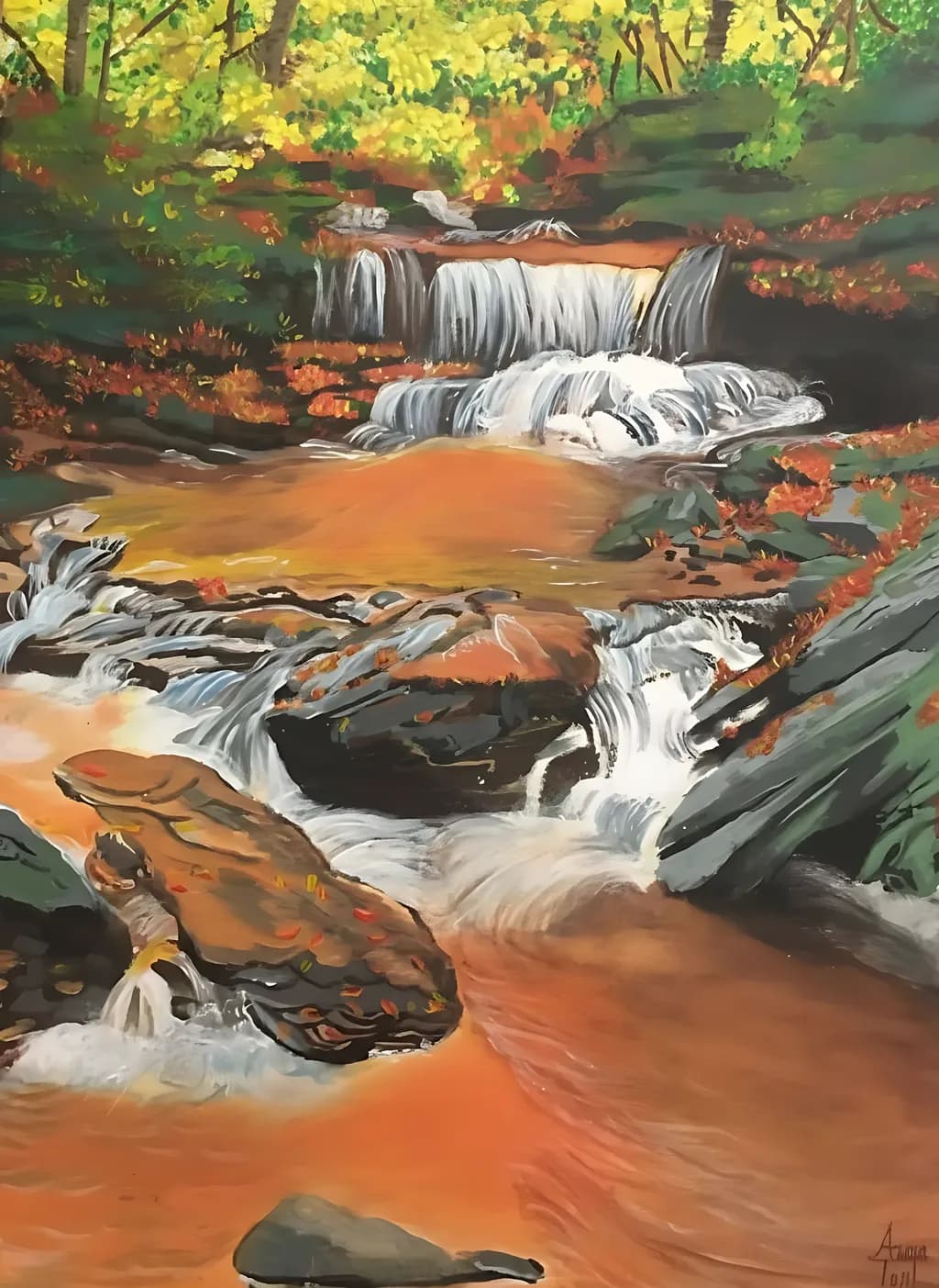 Autumn Waterfall