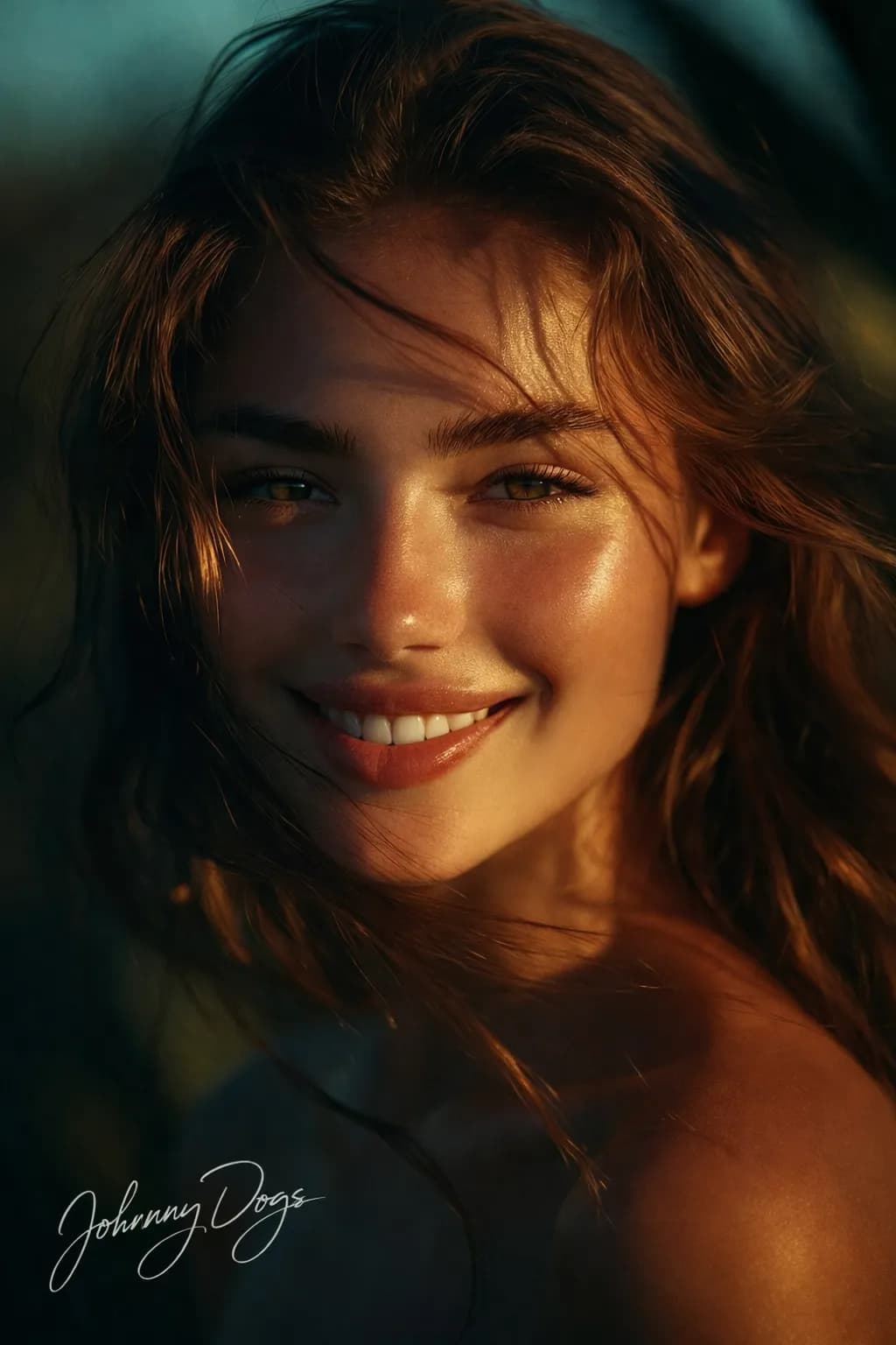 Golden Hour Smile