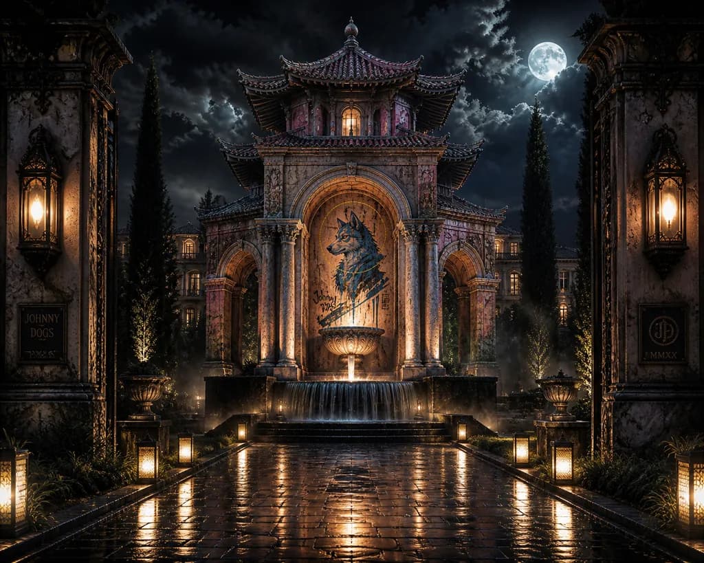 Moonlit Pavilion