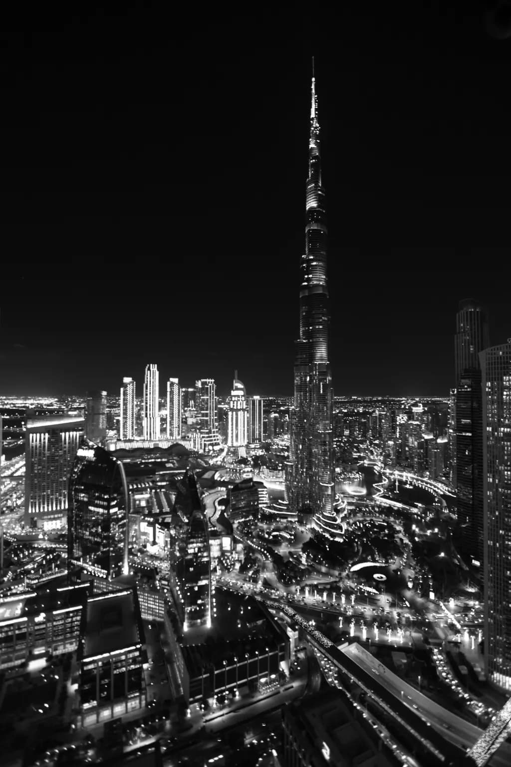 Dubai Cityscape Skyline
