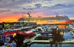Marina Sunset Serenity