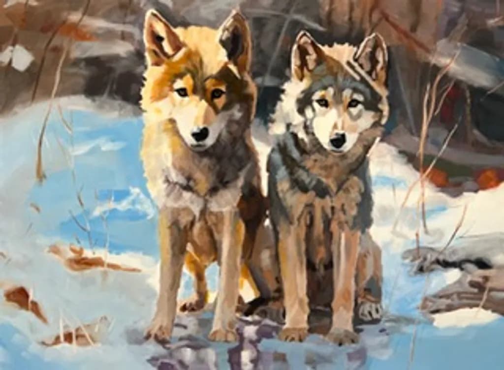 Twin Wolves