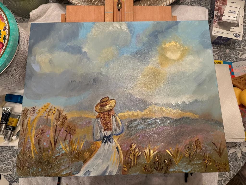 Woman in Field