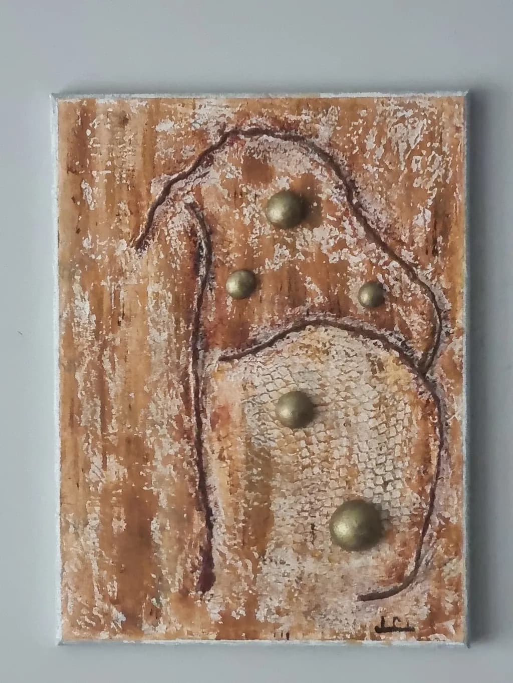 Textured Abstract Form