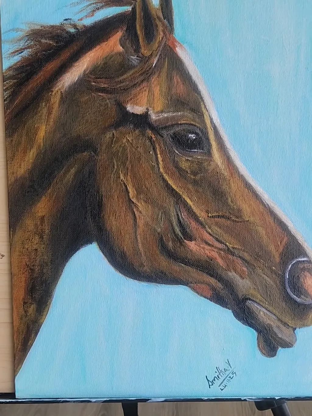 Brown Horse Portrait