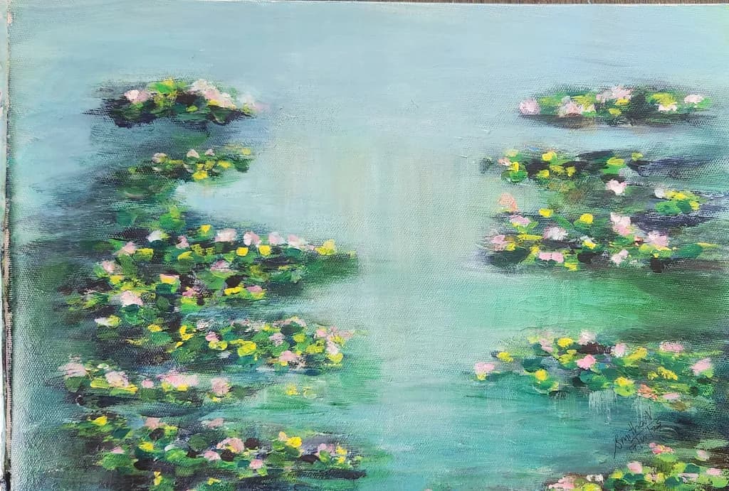 Water Garden Reflections