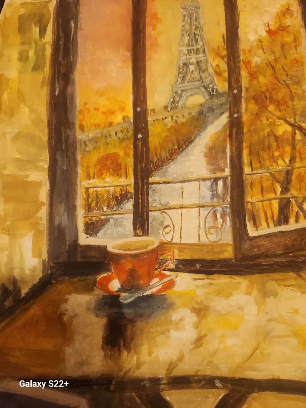 Autumn Café View