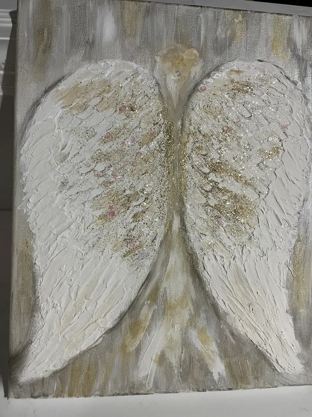 Glittering Angel Wings