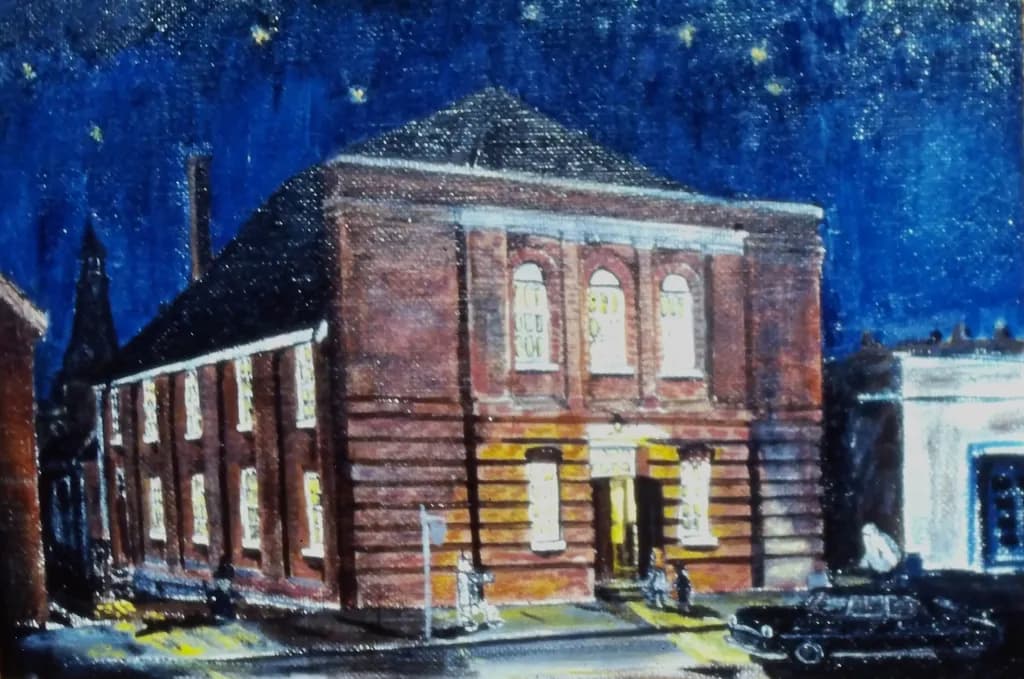 Music Hall Nightscape