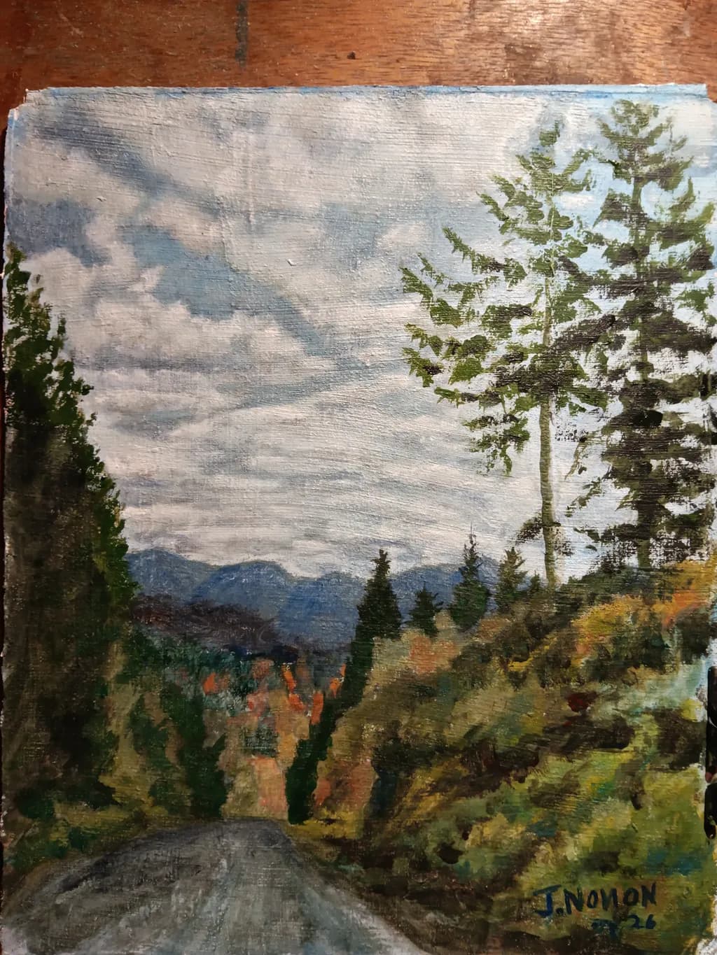 Mountain Road Vista