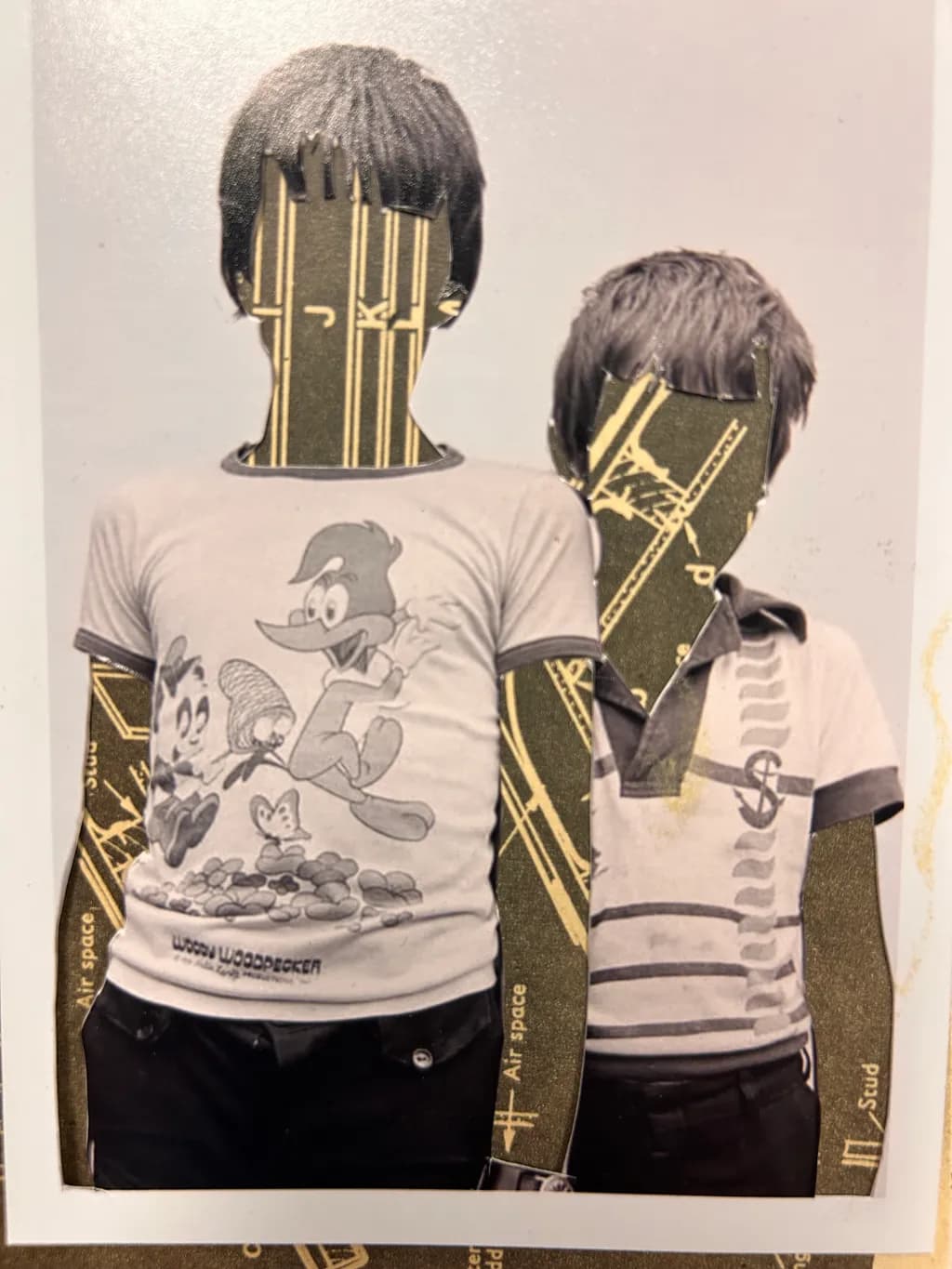 Retro Woodpecker Duo