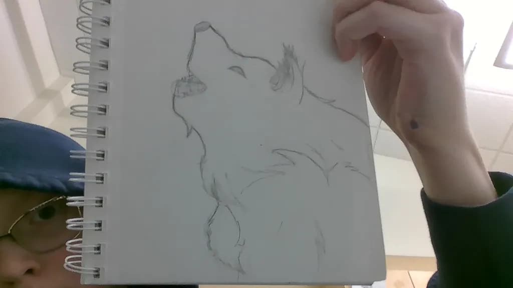 Howling Wolf Sketch
