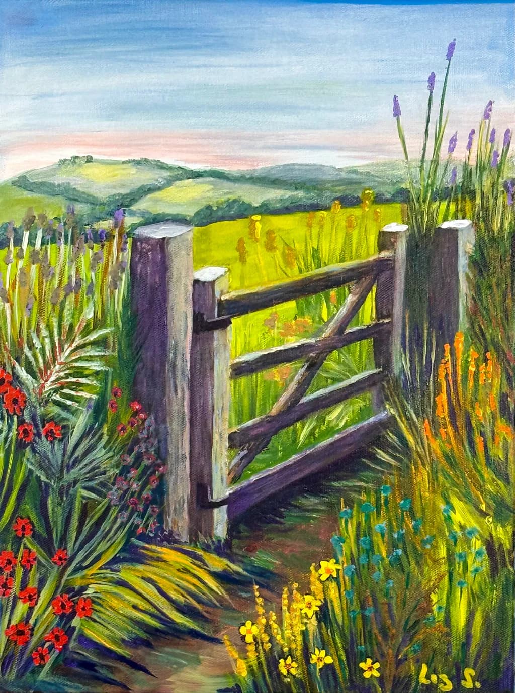 Through the Old Meadow Gate
