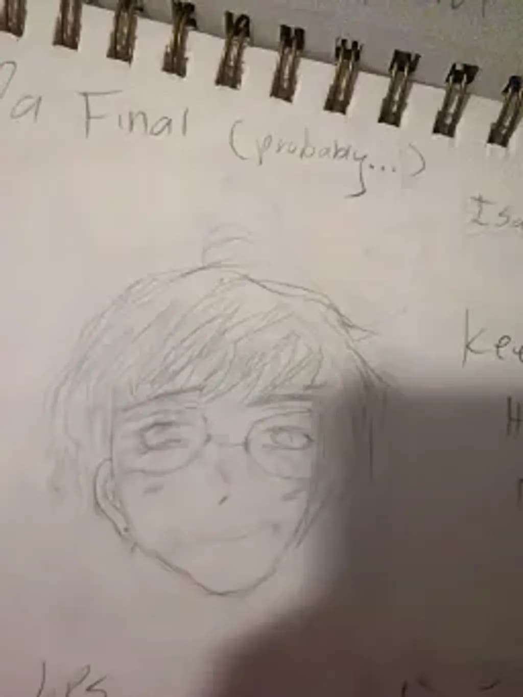 Glasses and Smirk