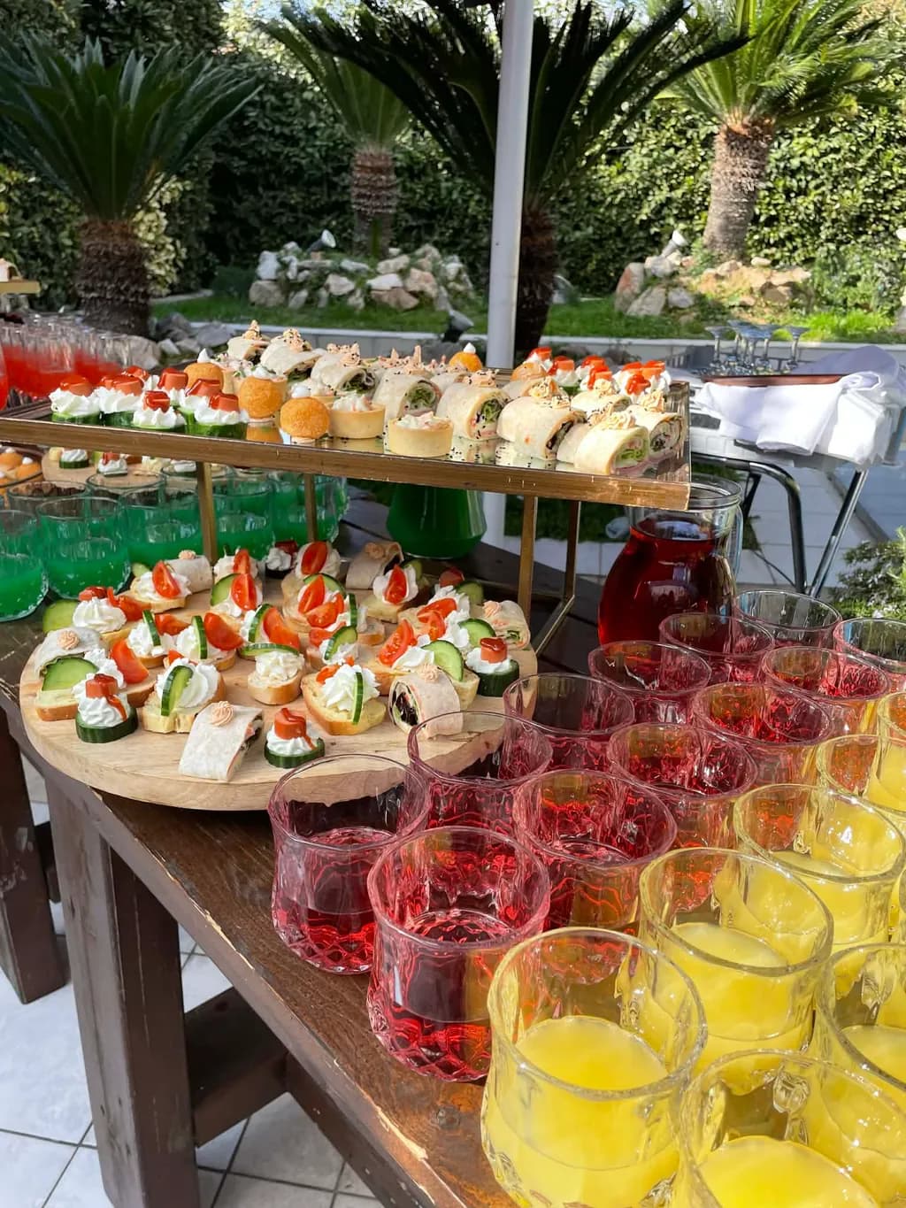 Garden Buffet Spread