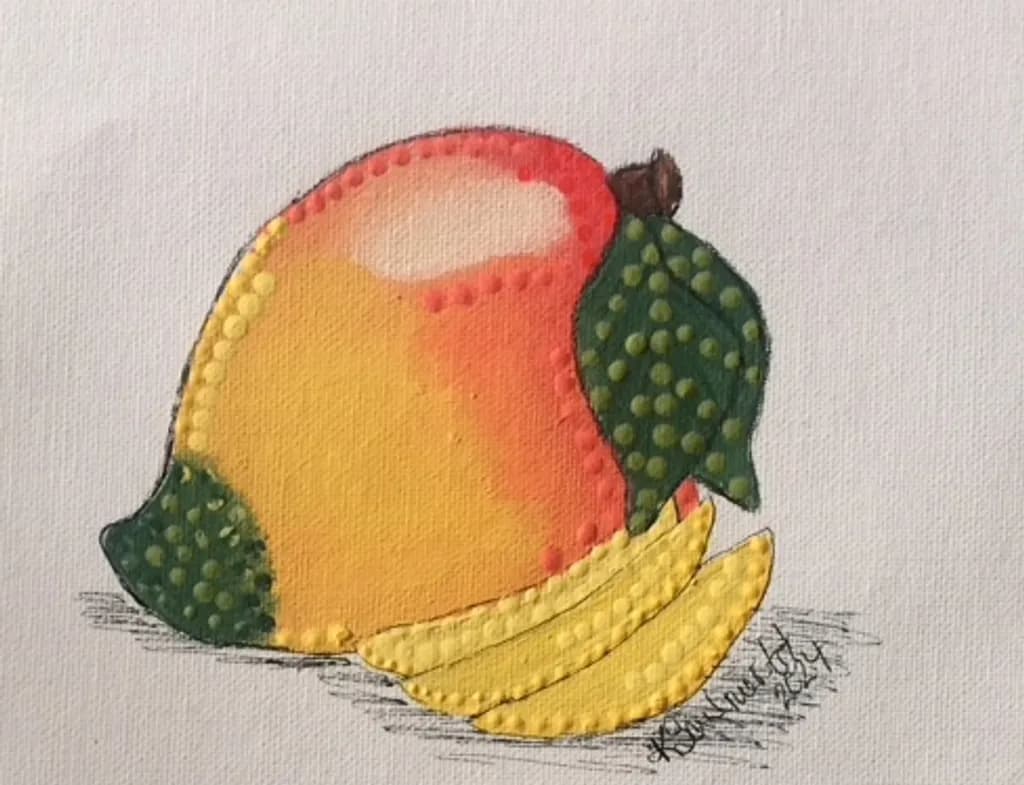 Textured Mango Study