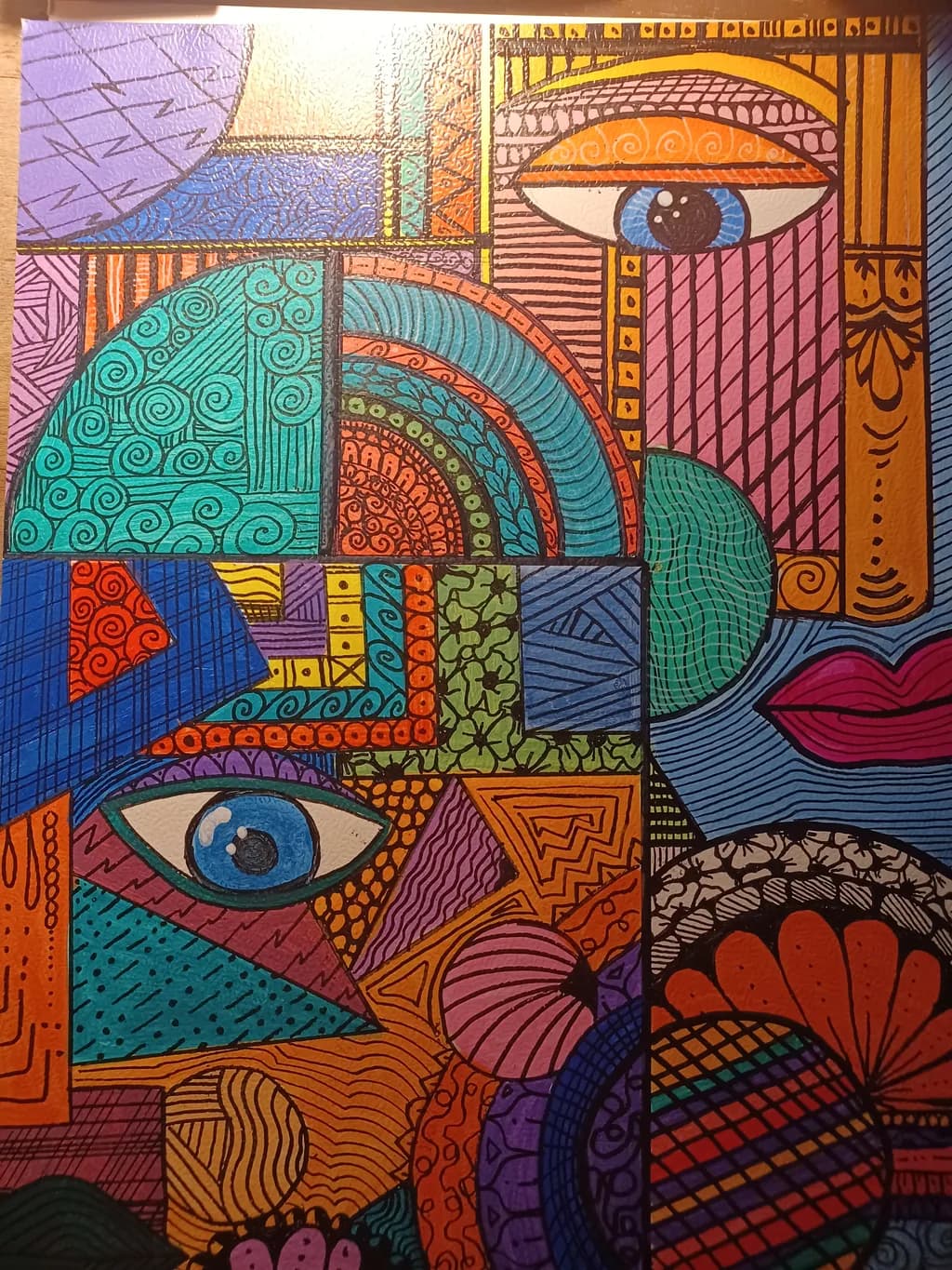 Geometric Visages