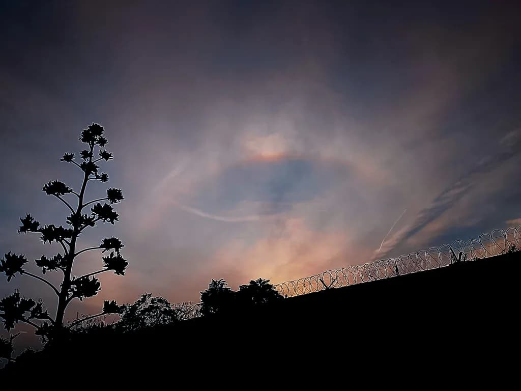 Halo at Dusk