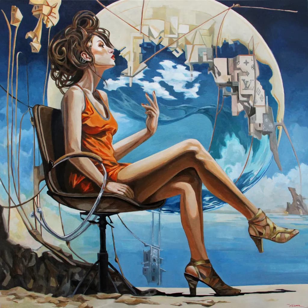 At the Orbit of a Foreign Planet