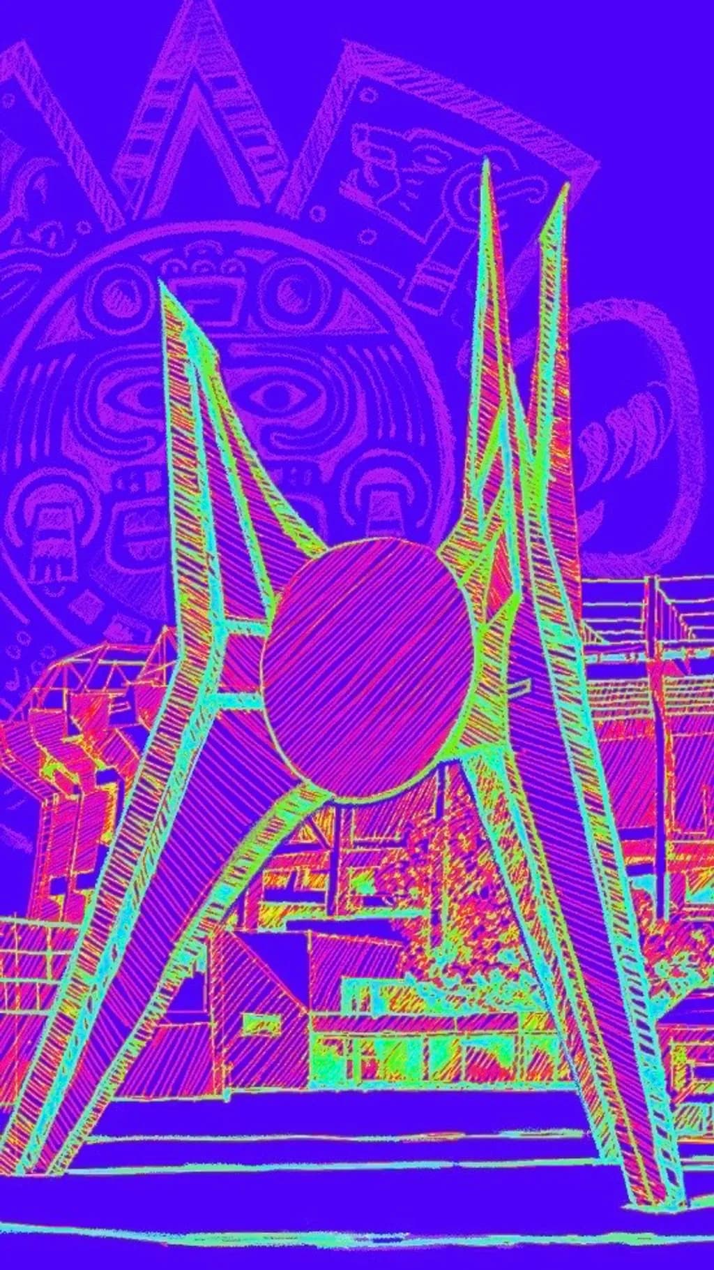 Neon Monolith