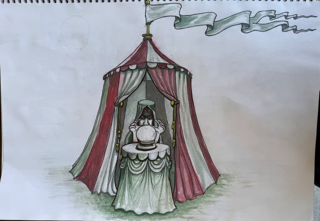 The Fortune Teller's Tent