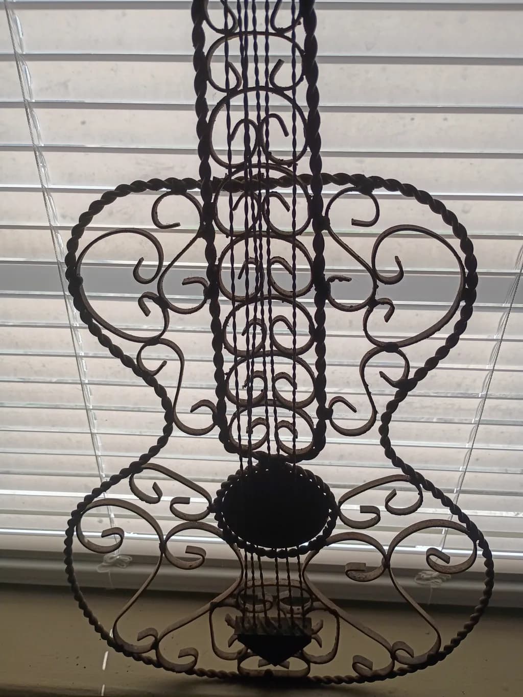 Wrought Iron Guitar